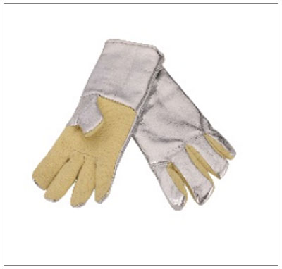 Aluminised Aramid Hand Gloves