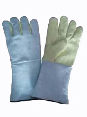Heat Resistance Leather Hand Gloves